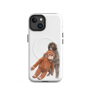 "Punch the monkey" MagSafe® tough case for iPhone®