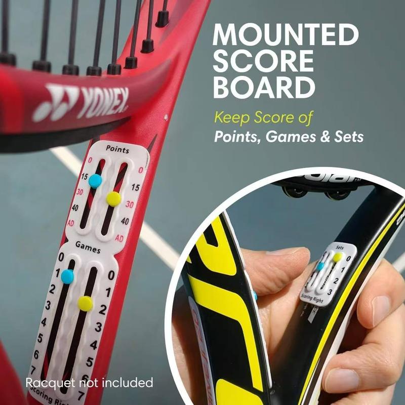 Portable Tennis Racket Marker Score Counter