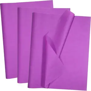 100 Sheets Plum Tissue Paper14 x 20 Inches Orange Wrapping Paper Bulk for Weddings Birthday DIY Project Christmas