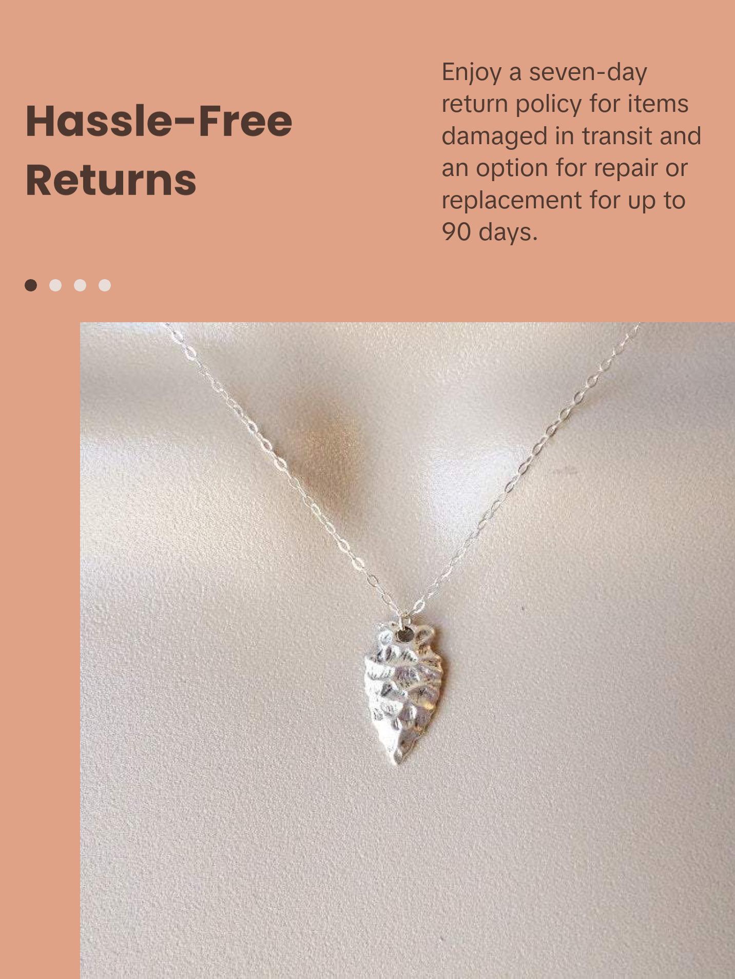 Arrowhead Necklace, Sterling Silver Necklace, Arrow Necklace, Silver Arrowhead, Weddings, Bridesmaid Gift, Christmas Gift, Mothers Day Gift