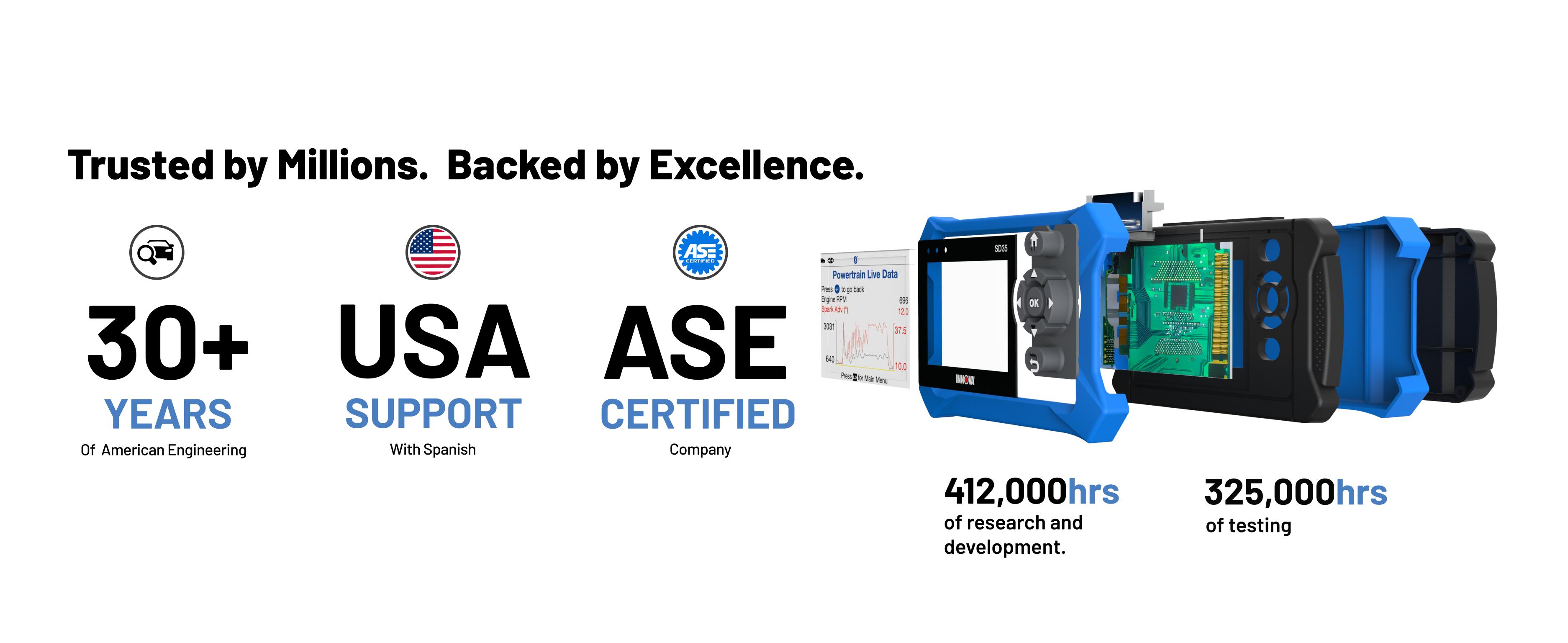 INNOVA SD35 OBD2 Scanner for All Systems with Advanced Diagnostics Live Data & User Friendly Interface for 1996+ Cars Trucks Voltage Monitor INNOVA SD35 OBD2 Scanner for All Systems with Advanced Diagnostics Live Data & User Friendly Interface for 1996+ Cars Trucks Voltage Monitor