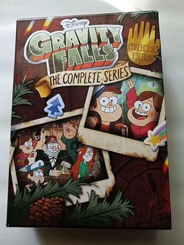 Gravity Falls Complete Animated Series DVD - All Episodes, Collectible Entertainment Set, Ideal Gift for Fans, Complete Series