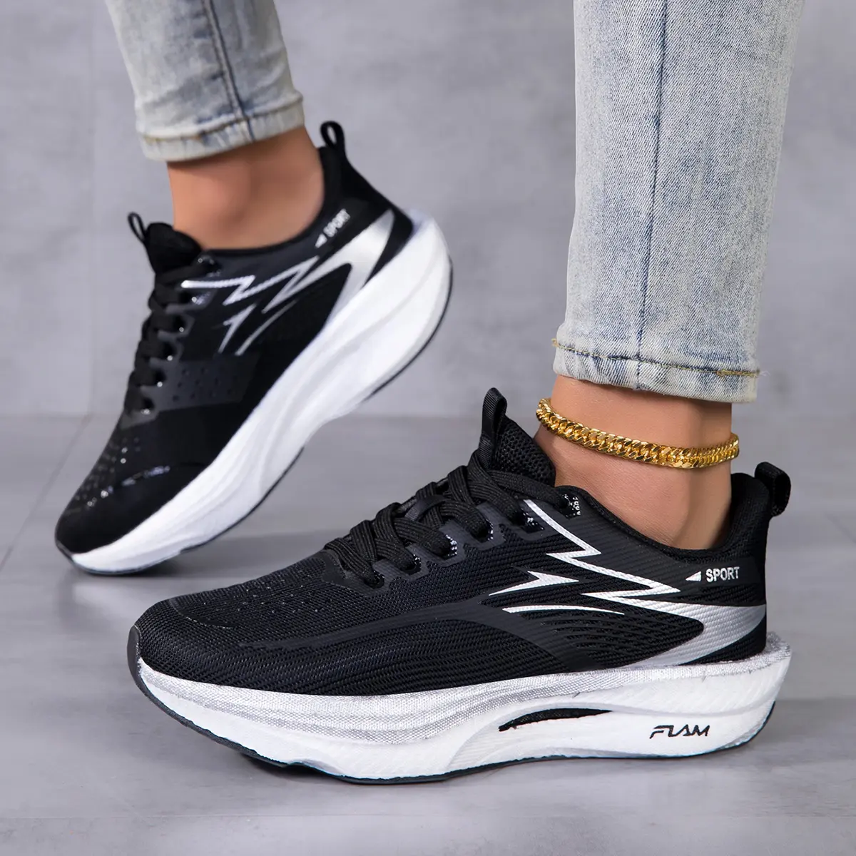 Women's Breathable Running Sneakers, Mesh Upper Anti-slip Durable Women's Running Shoes For Womens, Suitable For All Seasons Gradient Color Lightweight Walking Shoes, Comfortable Street Style Outdoor Fashionable Women's Casual Sports Shoes For Womens