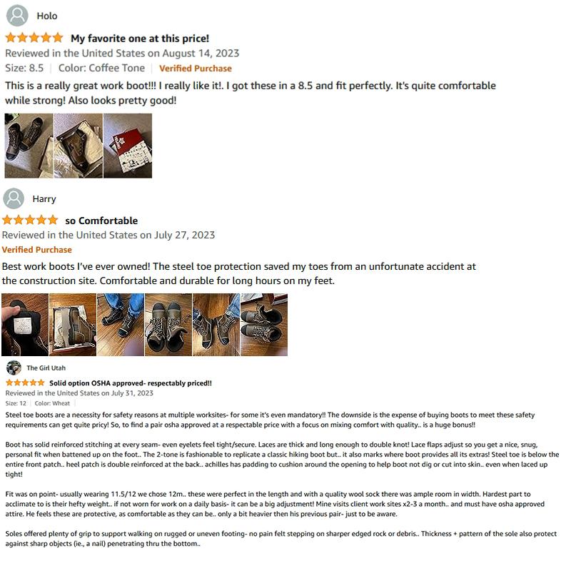 Men's Steel Toe Safety Work Boot Slip Resistant Puncture Utility Shoes Industrial Construction Outdoor botas de trabajo para hombre Safety boots