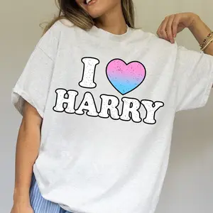 I Love Harry Cotton Unisex T-Shirt (Sweatshirt, Hoodie)