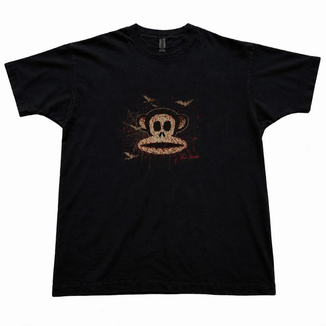 P Frank Halloween Baby Tee - Y2K Clothing, Vintage Streetwear Shirt, Gildan 5000B Cute Graphic Top