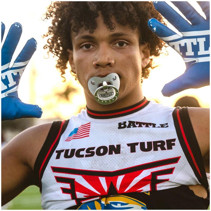 Battle Sports Binky Oxygen 3D Diamonds Lip Protector Mouthguard