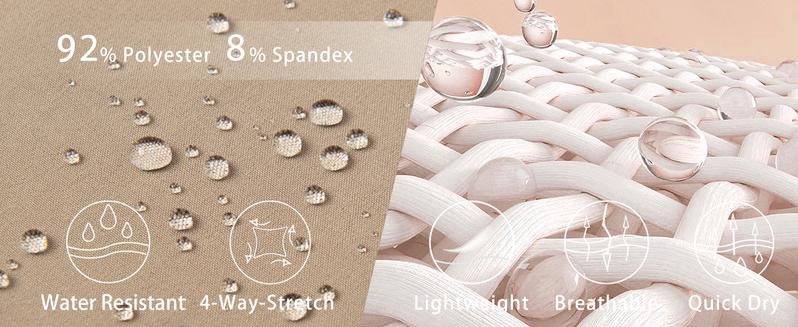 MAGCOMSEN Men's Shorts 9" Quick Dry Athletic Shorts with Zipper Pockets for Summer Gym Workout Basketball Running Jogging Outdoorfun