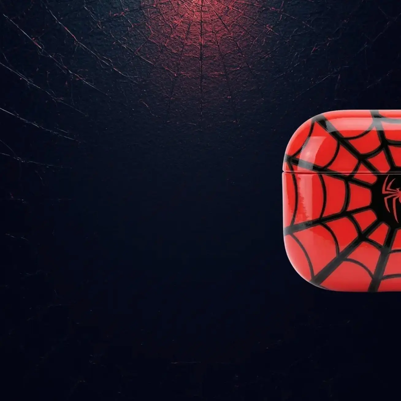 Spider Pattern AirPods Case | Cover Protective Case Cover for AirPods 1 2 3 4, AirPods Pro 1 2 3, Perfect Gift for Mens and Womens