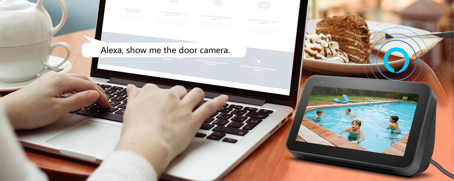 Outdoor/Indoor Security Cameras , 2K 2.4ghz wifi HD Color Night Vision/AI Human Motion Detection /2-Way Audio/IP66 Waterproof Monitor Security Camera for Home,Cloud & 128GB SD Card Storage ,camara de seguridad,baby camera monitor