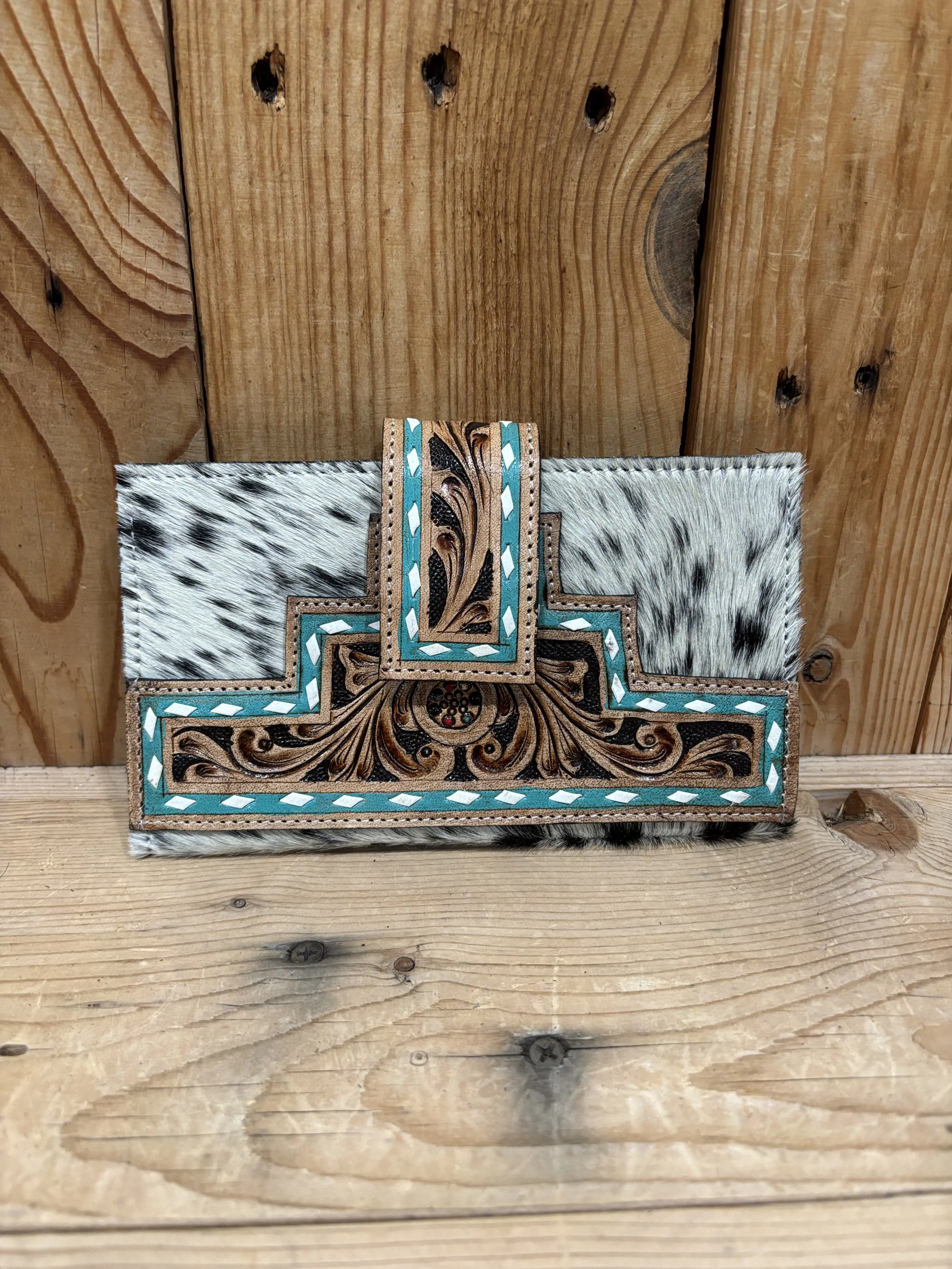 Cowhide Western Wallets!