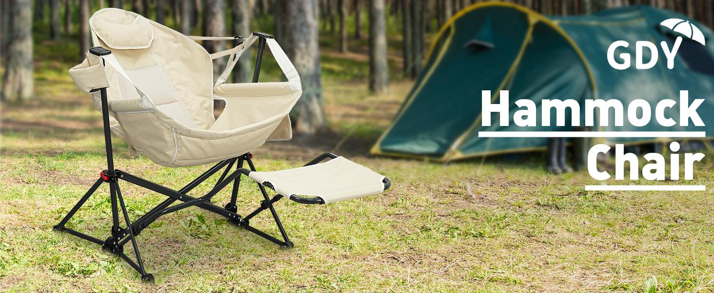Hammock Recliner Chair, Swing Chair Camping Chair With Pedal, Max 450 lbs Capacity For hammock life