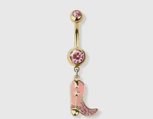 Boot Scootin’ Cutie belly button ring