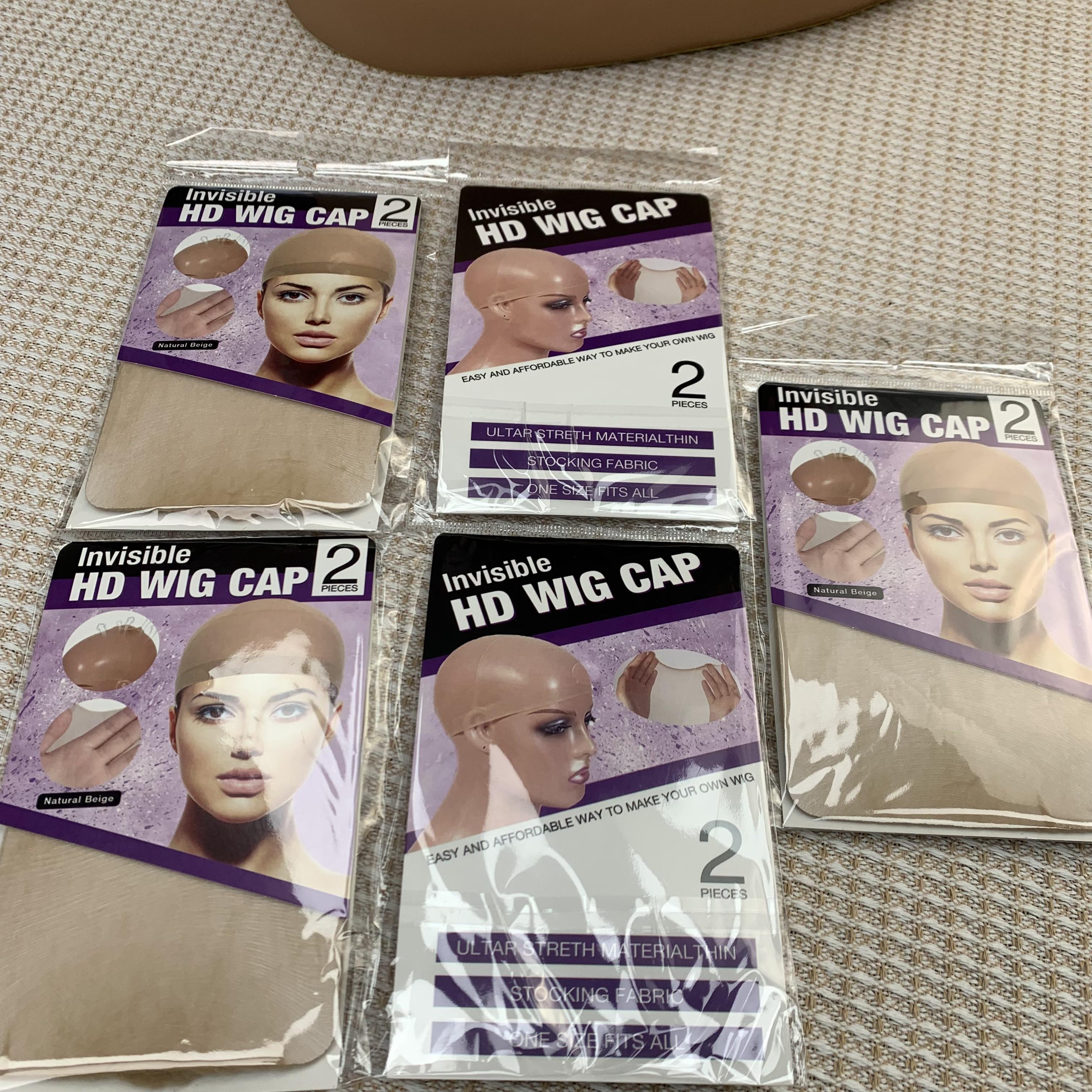 HD Wig Caps 5 Packages 10pcs - Light Brown Elastic Medium Nylon Stocking Caps for Cosplay, Breathable Wig Caps for Comfort and Style HD Wig Caps 5 Packages 10pcs - Light Brown Elastic Medium Nylon Stocking Caps for Cosplay, Breathable Wig Caps for Comfort and Style