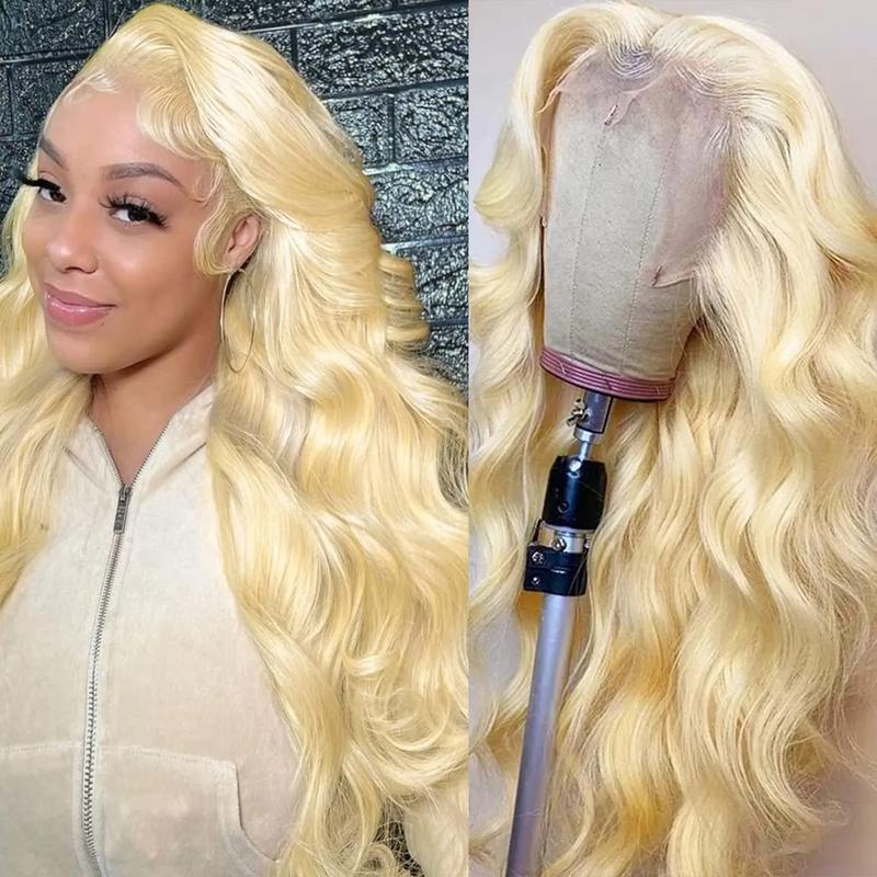 Bling Hair 613 Body Wave 13x4 HD Transparent Lace Frontal Real Human Hair Wig For Women Honey Blonde Color Brazilian Wigs Multiple Sizes For Selection Bling Hair 613 Body Wave 13x4 HD Transparent Lace Frontal Real Human Hair Wig For Women Honey Blonde Color Brazilian Wigs Multiple Sizes For Selection