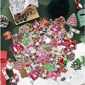 Cartoon Christmas Acrylic Flatbacks