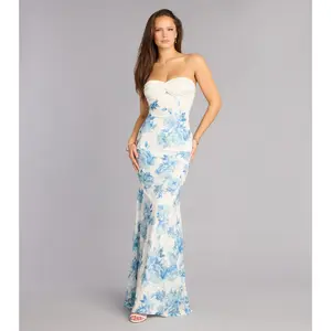 Annika Floral Lace Mermaid Dress