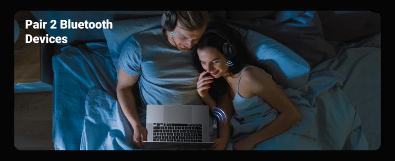 UGREEN Bluetooth 5.2 3.5mm Audio Transmitter/Receiver Adapter for Airpods or Headphones,  for Flight, TV, Car Stereo, MP3 Headset Microphone-TikTokShopBlackFriday ,TikTokShopHolidayHaul