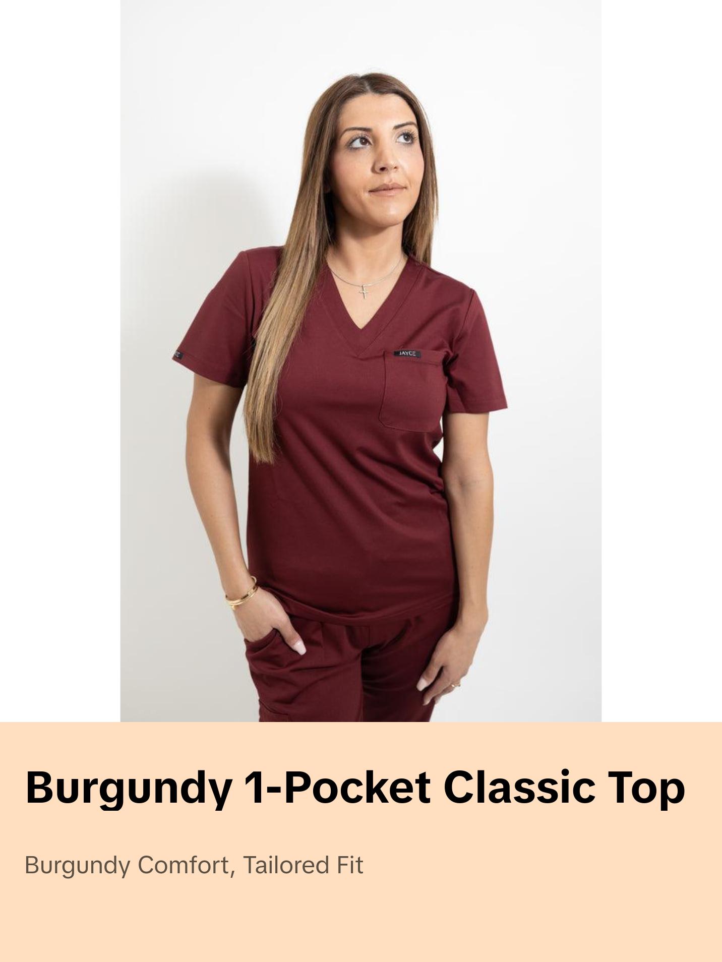 Classic Top - Burgundy
