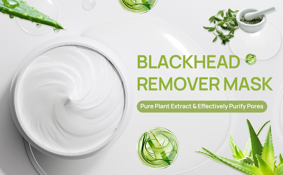 LANBENA Blackhead Remover Peel Off Mask V2.0 with 60 Sheets Paper Strip for Face and Nose Deep Cleansing Nose Strips, Skincare Comfort