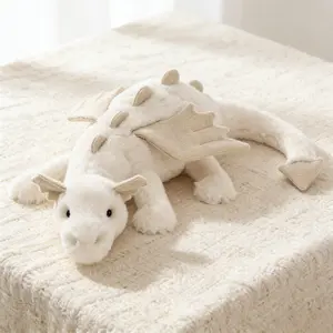 Sky Dragon Stuffed Animal Fluffy Dinosaur Themed Plush Toy Durable Pillow Super Cuddly Fantasy Companion for Kids