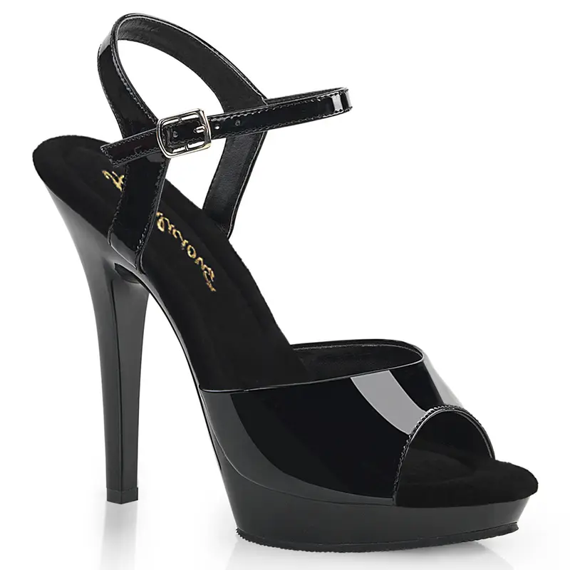Women's Fabulicious Fancy Strappy Platform Ankle Strap Sandals - Classy Heels Shoe Footwear, Style Lip-109, 0.75in, for Club Wear, Wedding