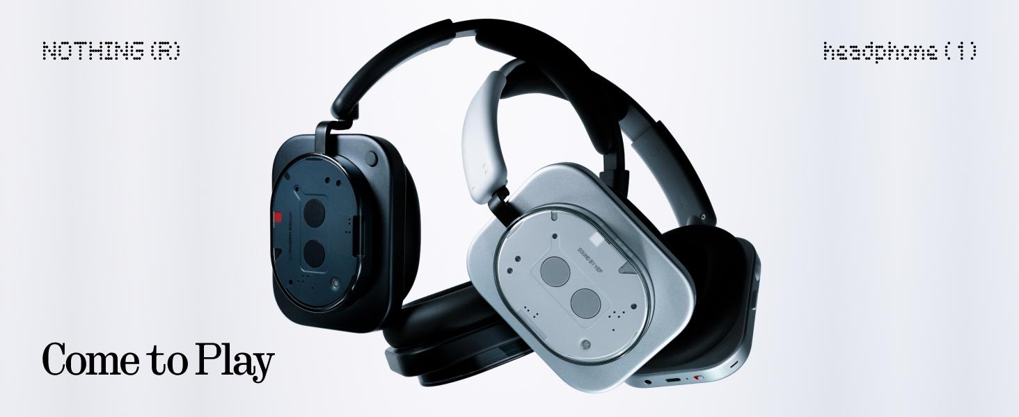 Nothing Headphone (1) Hybrid Active Noise Cancelling Headphones, Wireless Over Ear Headphones with 6 MICS, Personalized Spatial Audio, Tuning by KEF, Up to 80 Hours Playtime, Bluetooth Headset White Nothing Headphone (1) Hybrid Active Noise Cancelling Headphones, Wireless Over Ear Headphones with 6 MICS, Personalized Spatial Audio, Tuning by KEF, Up to 80 Hours Playtime, Bluetooth Headset White
