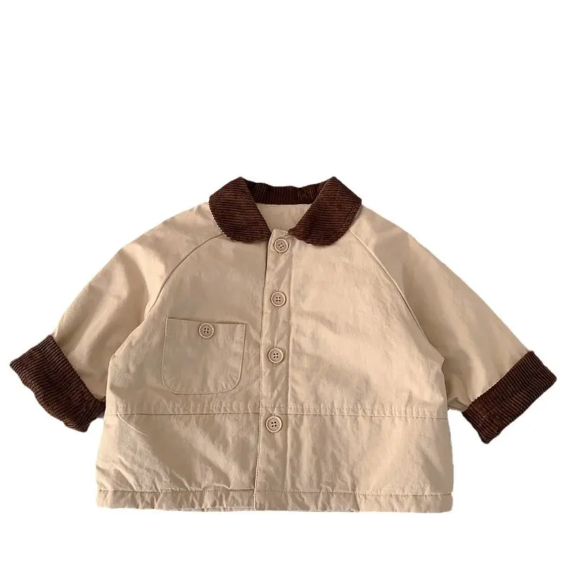 NewBoys' Puffer Jacket Children's Baseball Uniform 2025 New Winter Thick Autumn and Winter Clothes Men's Jacket Cotton-Padded Clothing Ruoshuai