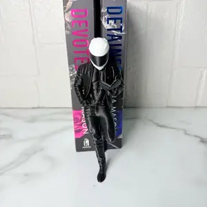 Biker Boy Bookshelf Decor - 6 Inch Tall & 2.5 Wide Motorcycle Bookshelf Accessory Perfect Gift for Biker Book Lovers