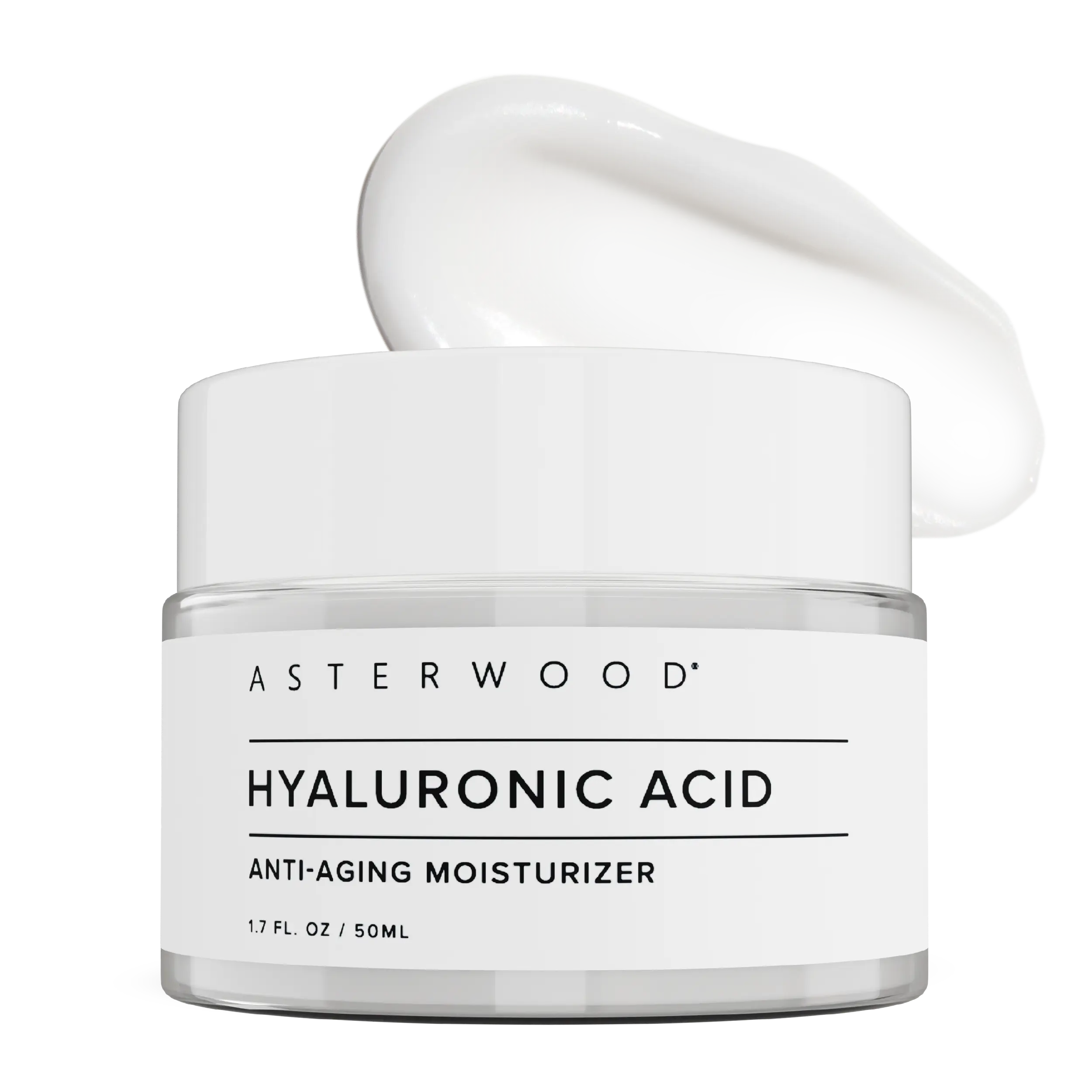 Hyaluronic Acid Moisturizer - Anti-Aging, Wrinkle Reducing, Moisturizing, Hydrating - Fragrance-Free, Non-Comedogenic - 1.7 fl oz