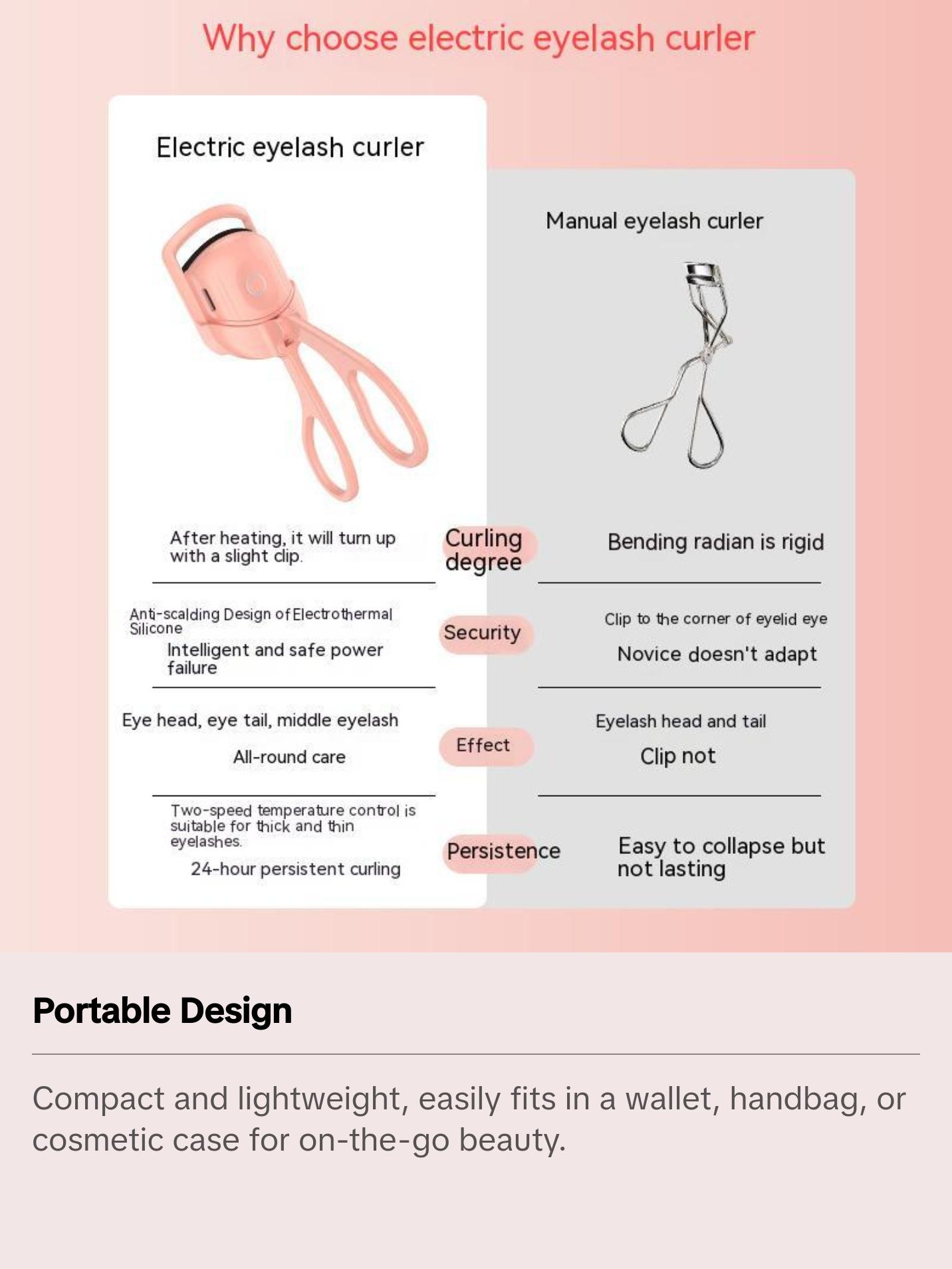 Heated Lash Curler Heated Lash Curler