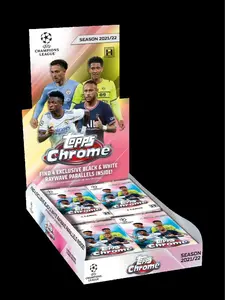X 2 (TWO) PACKS - 2021-22 Topps UEFA Champions League Chrome Soccer Hobby