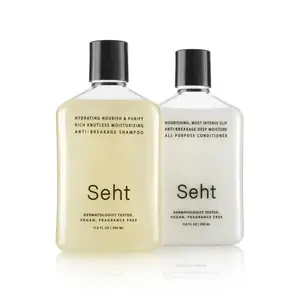Seht Complete Wash Day Set | Anti-Breakage Hydrating Nourishing Shampoo & 4 in 1 Anti-Breakage Multi Function Conditioner for Intense Slip & Deep Moisture