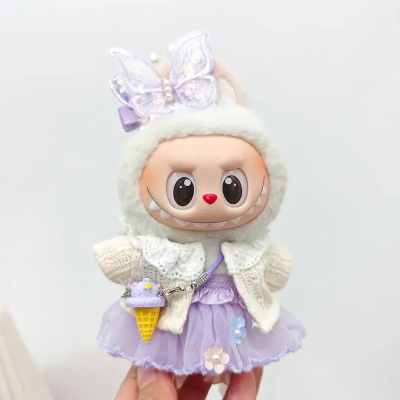 Clothes for Labubu, Clothes Set for labubu Dolls, Doll Clothes Suitable for labubu Dolls Accessories men Clothes