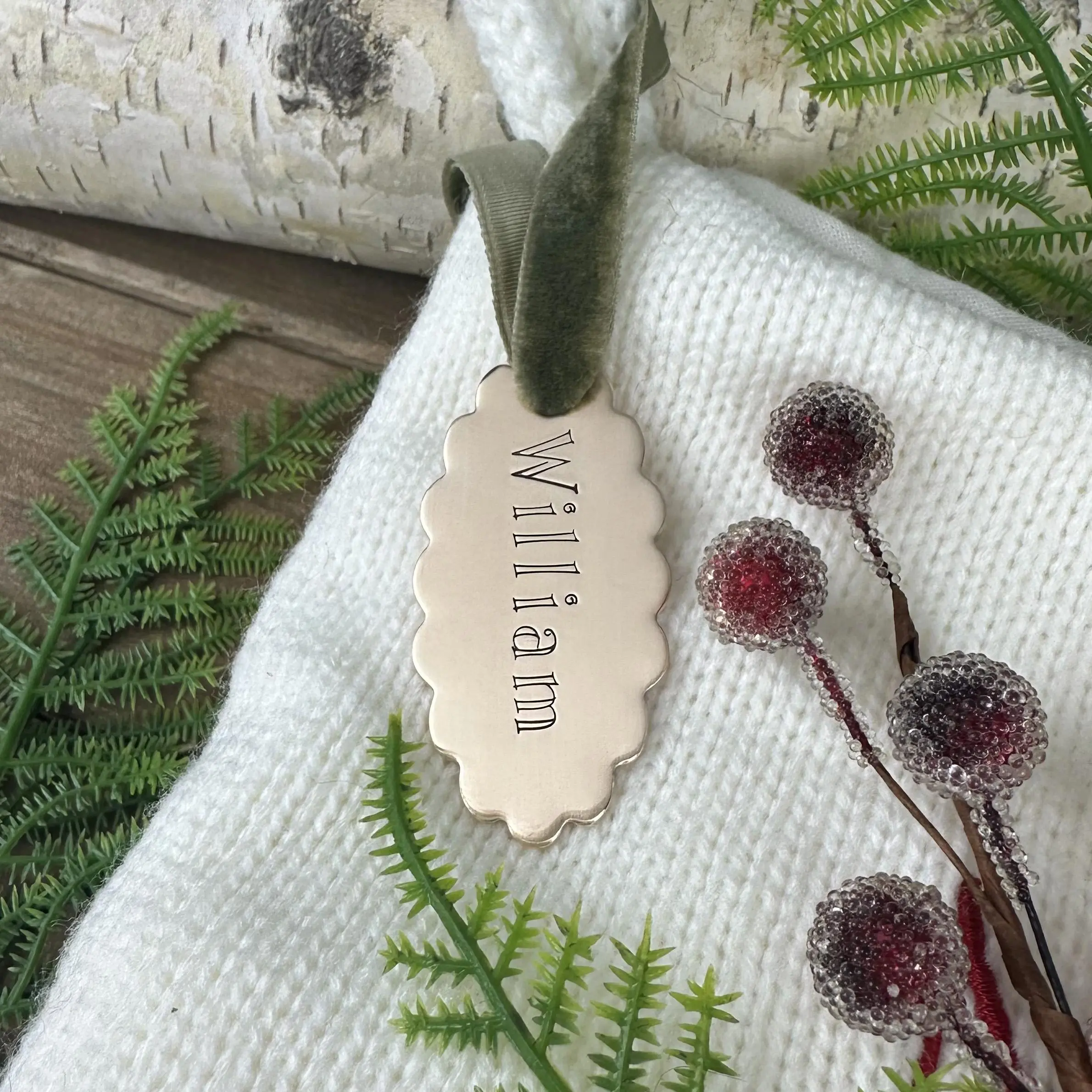 Personalized Stocking Tag