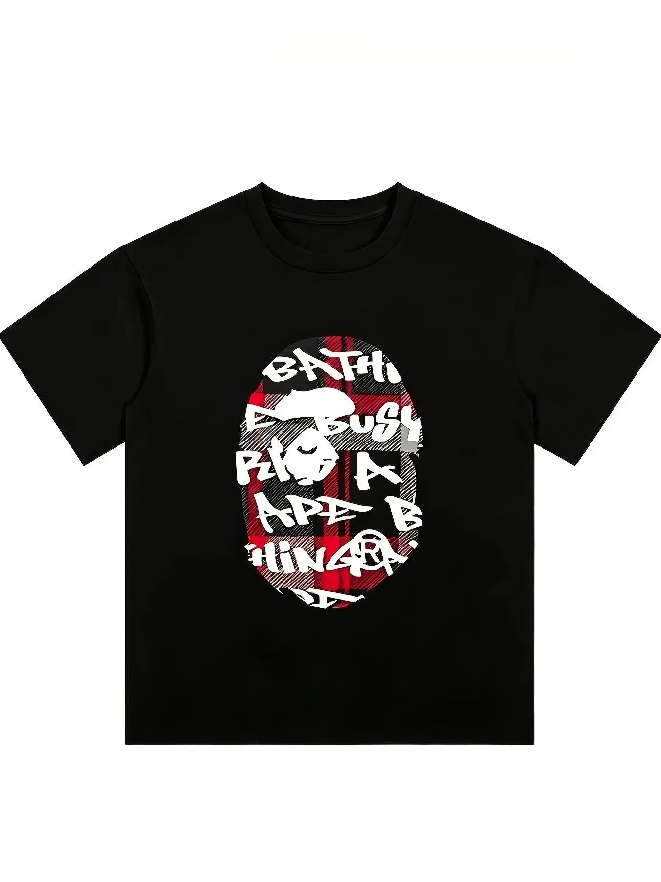 100Cotton, unisex street style T-shirt, Camouflage Ape-Print T-Shirt  perfect for casual urban commuting, urban commuter wear, stylish and versatile for multiple occasions