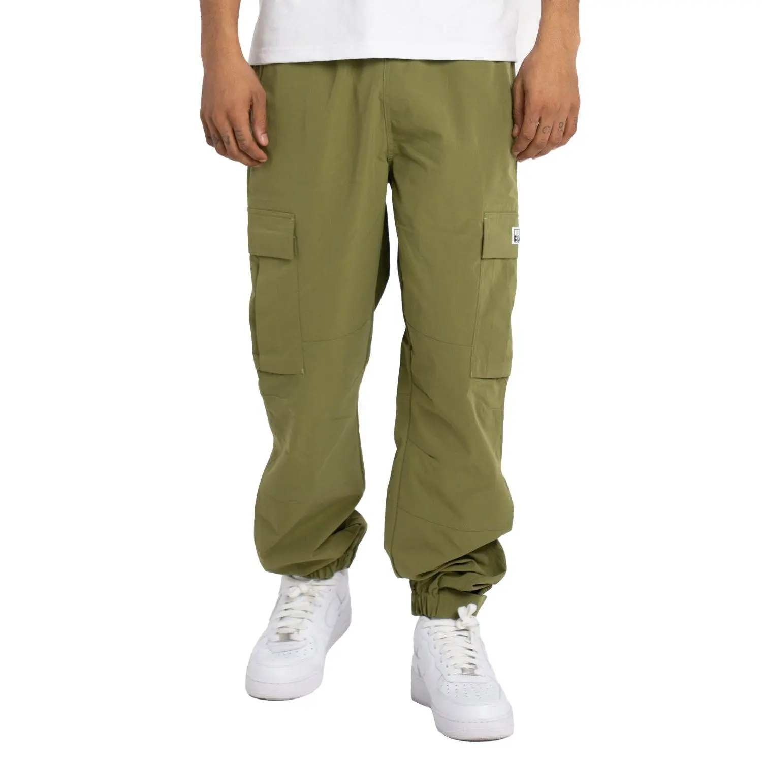 Pro Club Men's Ripstop Nylon Cargo Pants - Menswear Activewear with Loose Fit, Adjustable Straps, Multiple Pockets for Casual Use