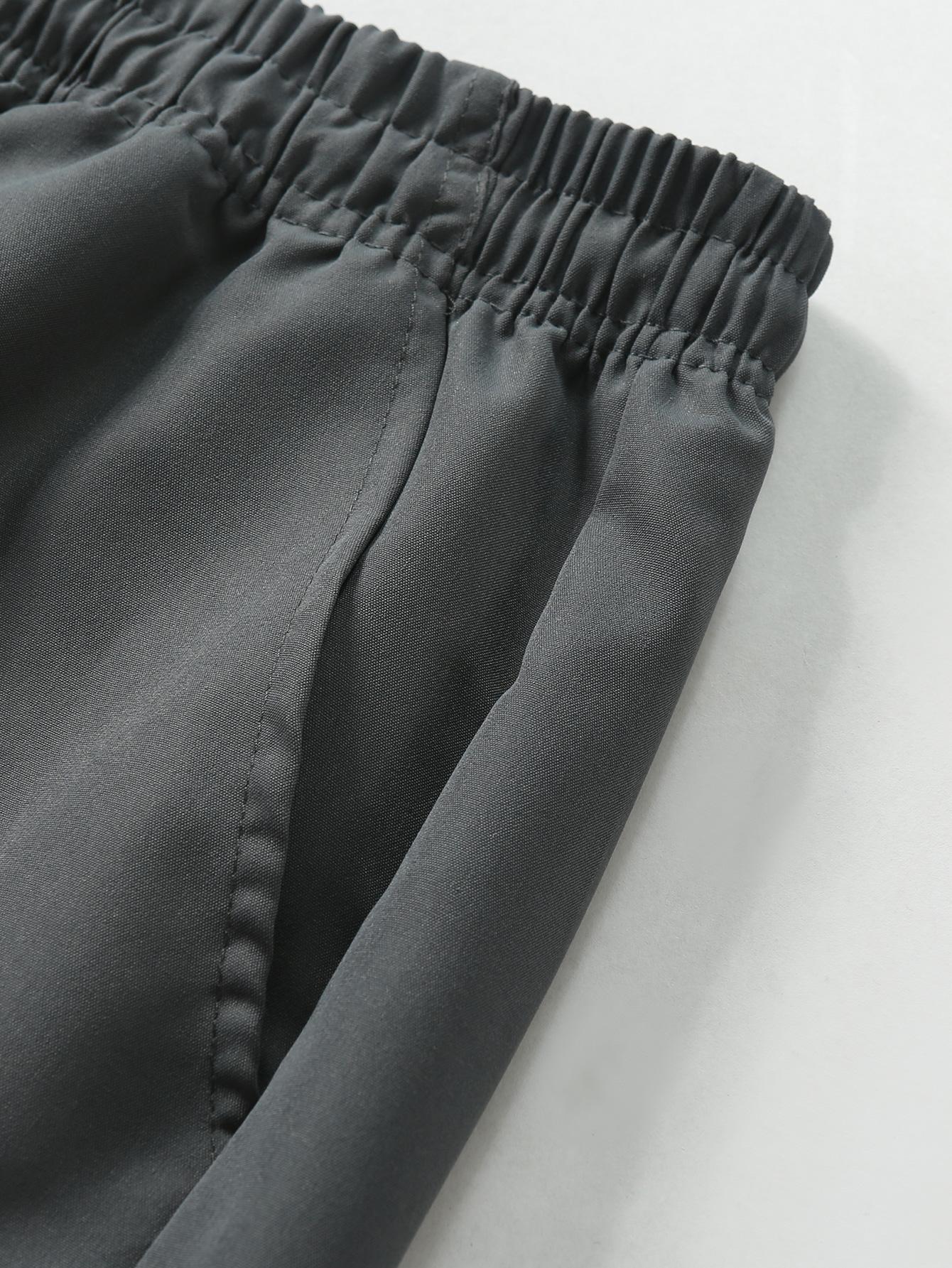 Men's Casual Cargo Shorts, 3-Pack, Black, Relaxed Fit with Functional Pockets, Solid Color, Mid-Rise, Suitable for Casual Wear and Sports, Casual Wear Shorts | Stylish Appearance | Durable Fabric with Twill Pocket Design SpringStatements