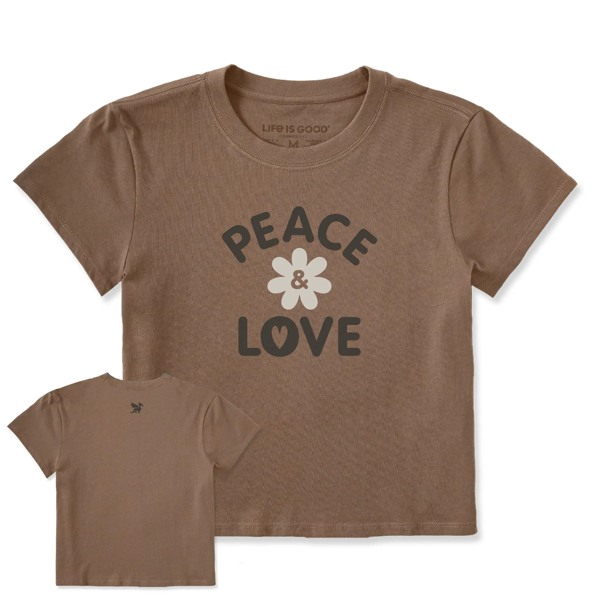 Women's Bert's Peace & Love Crusher-LITE Shrunken Tee