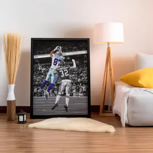 [ SALE UP 45% - UNFRAMED POSTER ] Jake Ferguson Poster, Signed Football Poster, Sports Wall Art, Athlete Decor
