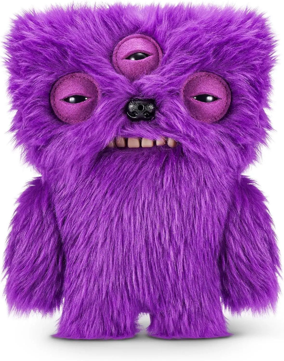 Fuggler Fart Face 9-inch Assortment Series 1 (Alien - Long Pile) by ZURU, Funny Ugly Monster Plush Toy