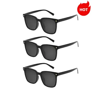 Paleshy 3-Pack Polarized Sunglasses for Men and Women Lightweight TR90 Frame UV400 Protection for Driving Fishing Golf Outdoor Adventure Eyewear