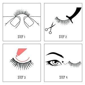 20 Pairs False Eyelashes 3D Faux Mink Lashes Natural Look Wispy Fake Eyelashes ALPHONSE 16-20MM Fluffy Volume Long Thick Lashes Pack 5 Styles Mixed Makeup Cosmetic