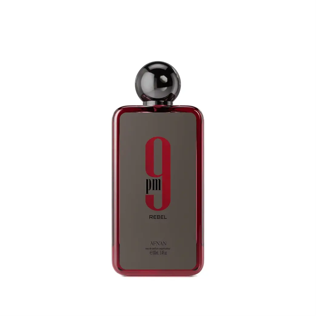 Afnan 9 PM Rebel Eau De Parfum for Unisex, 3.4 Fl. Oz