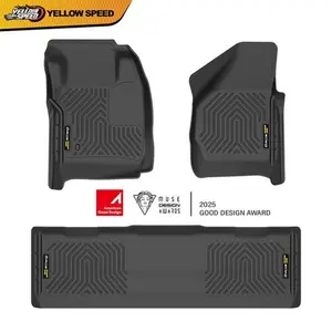 Fit For 2008 2009 2010 Ford F250 F350 F450 TPE Floor Mats All-Weather 3PCS