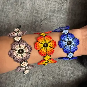 Pulsera de  $12 - Beaded bracelets hand made in Mexico - hecho a mano - artesanía mexicana