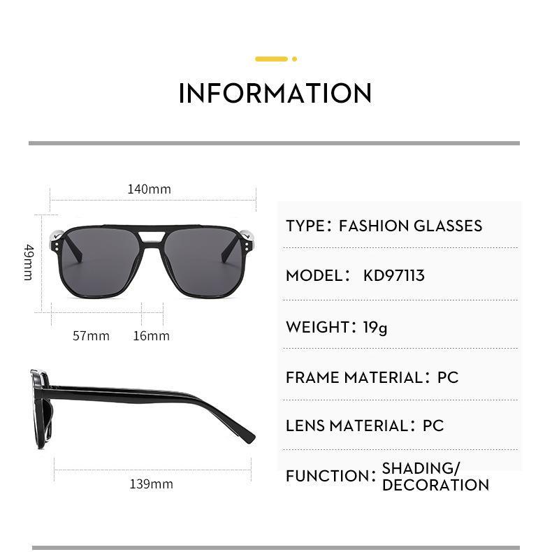 5 Pairs Unisex Vintage Trendy Aviator Frames Sunglasses, Retro Outdoor Sports Sunglasses, Modern Fashionable Sunglasses for Men & Women for Everyday Use,Summer sunglasses,Polarized Sunglasses,plebesummer glasses,Valentine's Gift