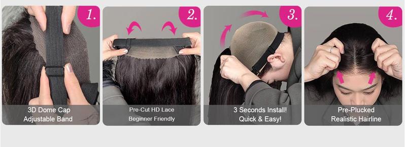 【Trending Color】ISEE HAIR Wear Go Highlight Brown Color Kinky Curly Middle Length Wig 7*5 Lace Closure Wig Pre-plucked Natural Hairline Beginner Friendly #TikTokShopHolidayHaul