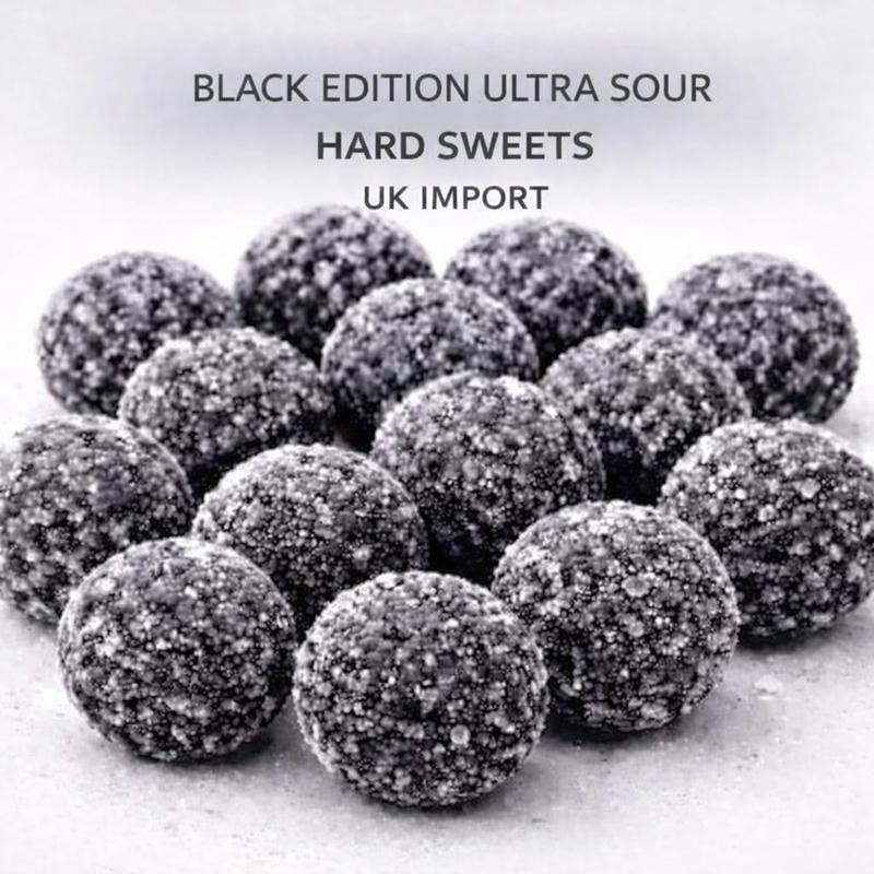 Black Death Ultra Sour Hard Sweets – Extreme Lemon Flavor | UK Import | 3.5oz| Authorized Distributor & Original Product