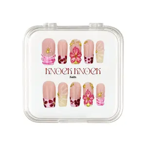 KNOCK.KNOCK NAILS 2026 | Sabor Tropical | 10PCS 100% Handmade Press-on Nails